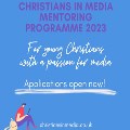 Christians in Media: Mentoring Programme