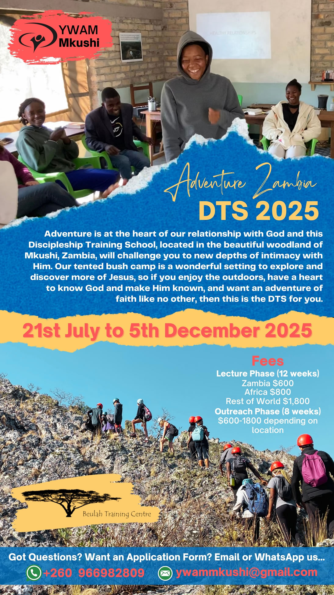 DTS ADV ZAM 2025 Flyer