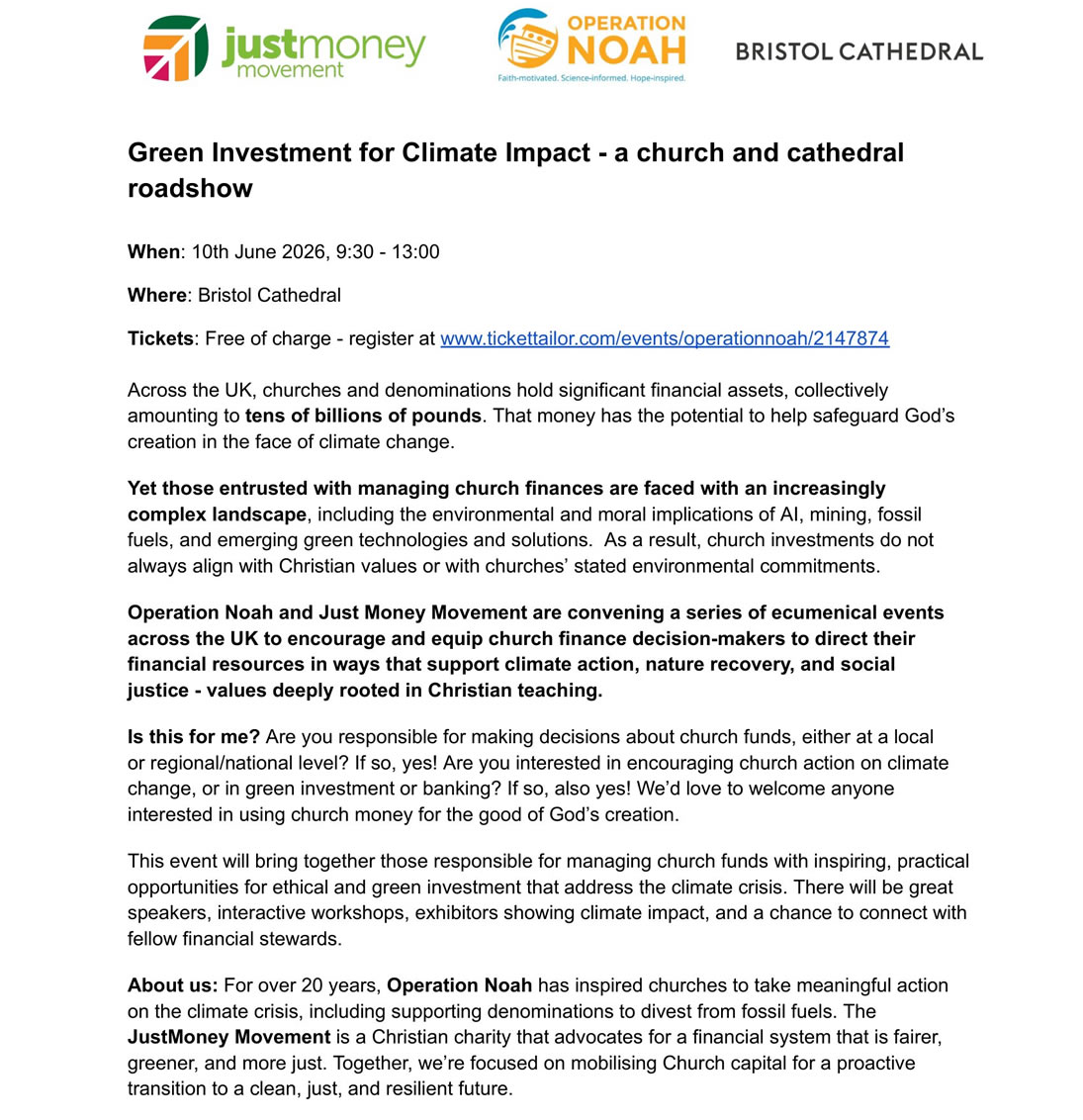 Investing for Climate Impact 2