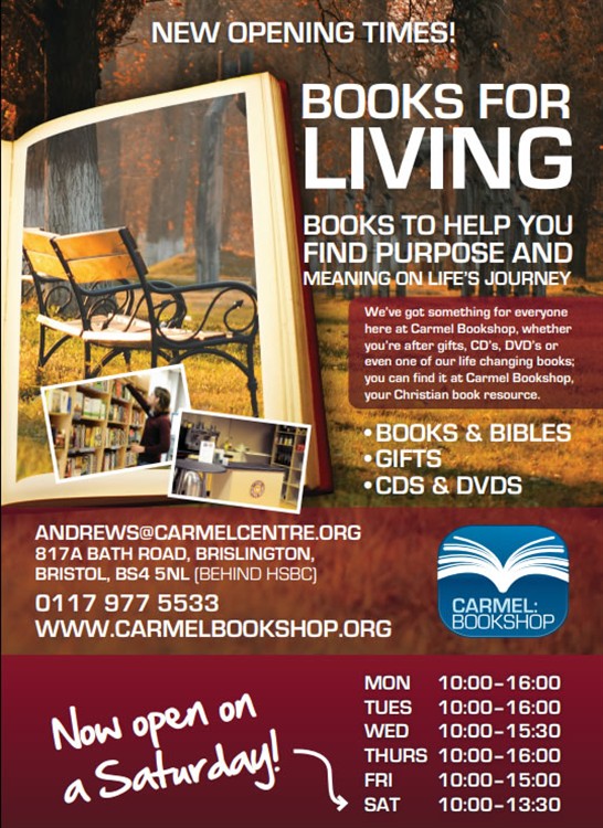 Together4bristol Advert Carmel Bookshop Together4bristol Advert Carmel Bookshop