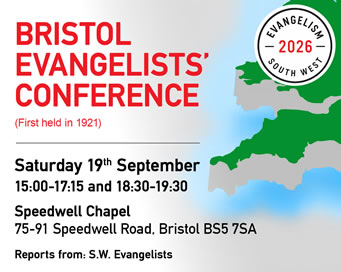 Sat 19 Sep - Bristol Evangelists' Conference